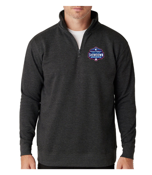 S.C.C.S. Event Logo Charcoal Heather 1/4 Zip Pullover