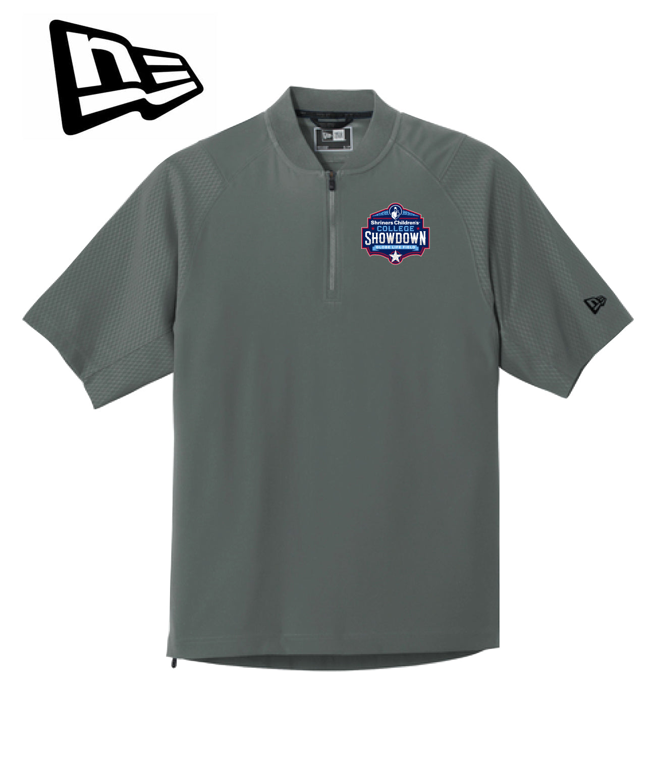 S.C.C.S. Event Logo Grey New Era 1/4 Zip SST